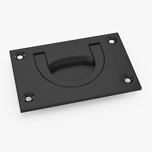Kitchen Cabinet Handle Recessed Black model