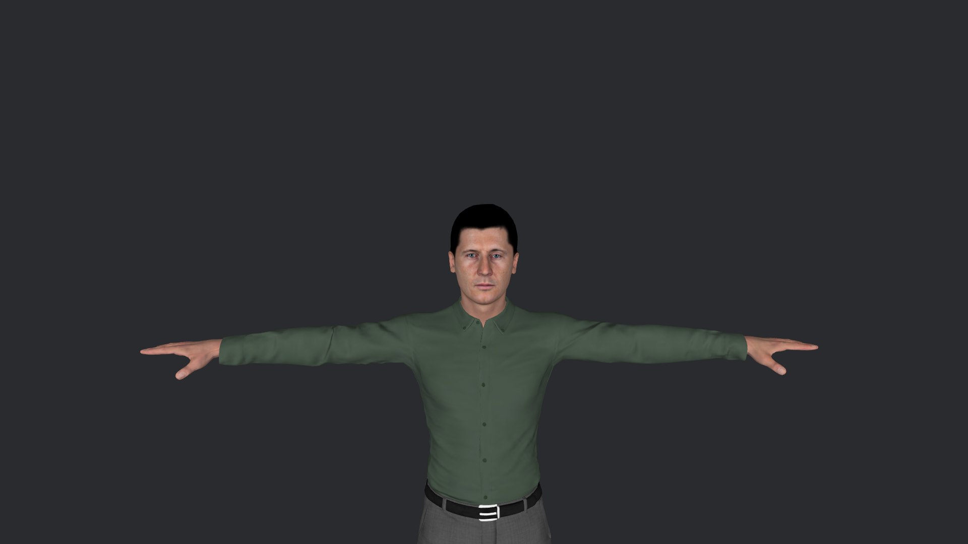 3D Robert Lewandowski Hyper Realistic Full Body Fully Rigged 3D ...