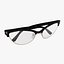 Slight cateye glasses