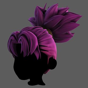 3D model 3D Hair style for boy V87
