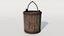 Medieval Wooden Bucket PBR model