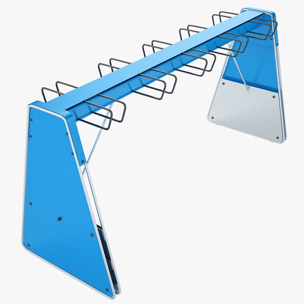 modelo 3d Scooter Parking Rack 06 - TurboSquid 2012149