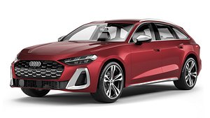 3D model Audi S5 Avant 2025