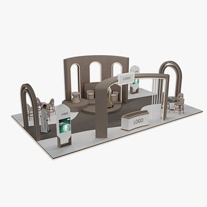 12x7 Meters Exhibition 3D model