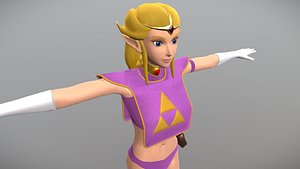 Princess Zelda - The Legend of Zelda - Unofficial 3D