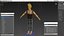 Barbie Ken GTD90 Dressed T-pose Fur