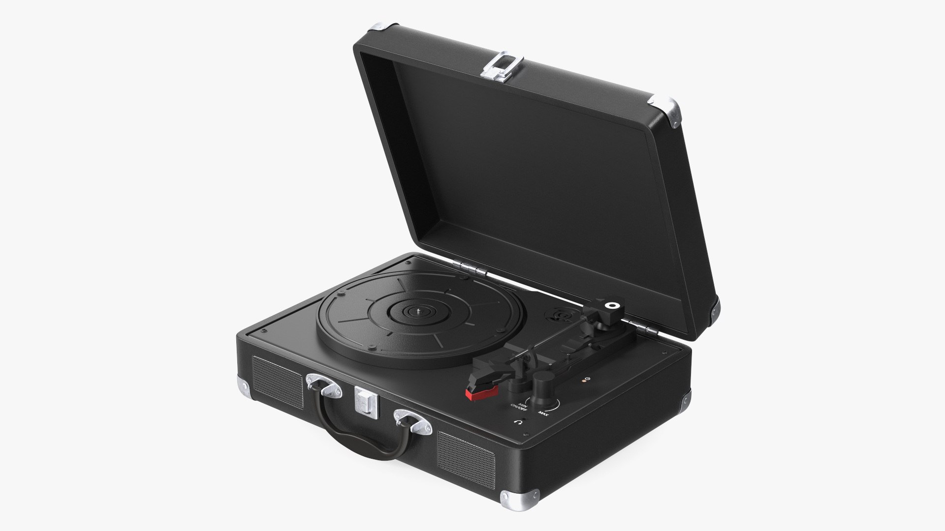 Turntables Big Collection 3D model preview