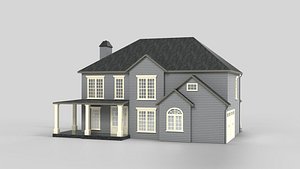 Neighborhood House 11T2 3D model