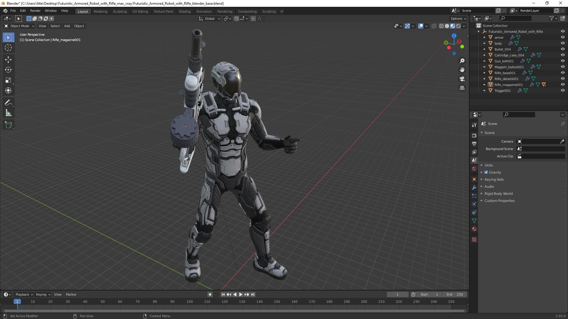 Futuristic Armored Robot with Rifle 3D https://p.turbosquid.com/ts-thumb/74/KDkoGI/Zv/futuristicarmoredrobotwithrifle3dmodel021/jpg/1720069191/1920x1080/fit_q87/18344d988bbf092dfb2b9b699782c6641a54c7a3/futuristicarmoredrobotwithrifle3dmodel021.jpg