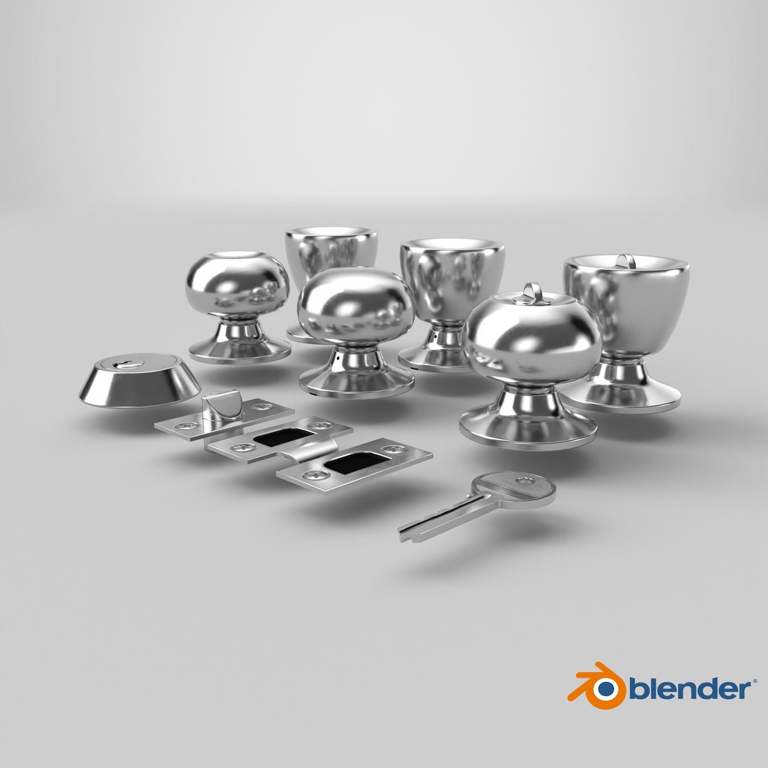 3D Door Knob Set Silver https://p.turbosquid.com/ts-thumb/74/KZ8hJw/MV/stemcell_blender_cycles_render/png/1741291190/1920x1080/fit_q87/de92256a9077cec0c243be90e90a9992970483d2/stemcell_blender_cycles_render.jpg