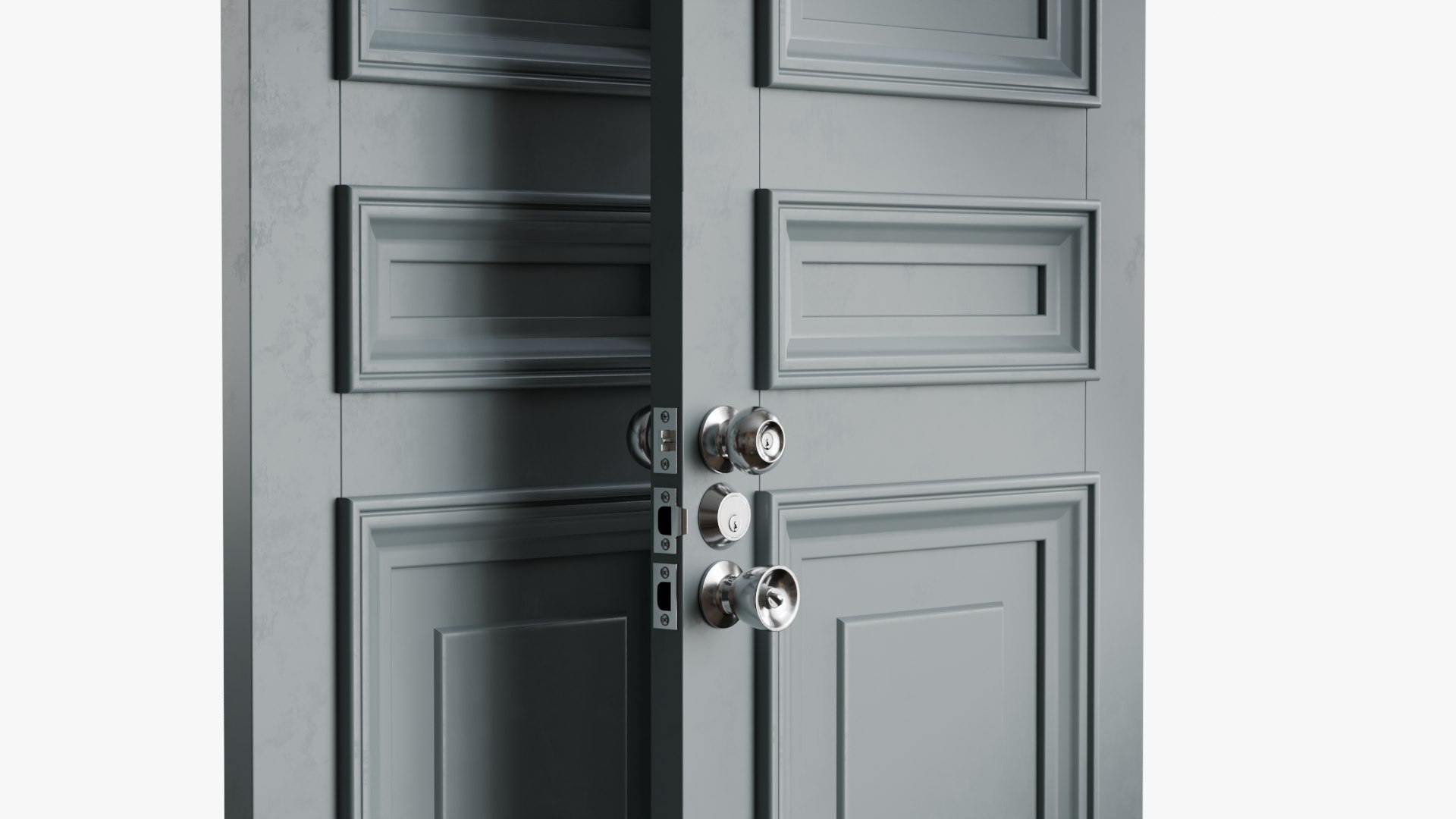 3D Door Knob Set Silver https://p.turbosquid.com/ts-thumb/74/KZ8hJw/Ta/0007/png/1740406265/1920x1080/fit_q87/57e0d82801aa79f6cef8511aec2c639f30350e3c/0007.jpg