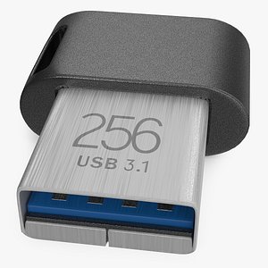3D model Mini Flash Drive 256Gb