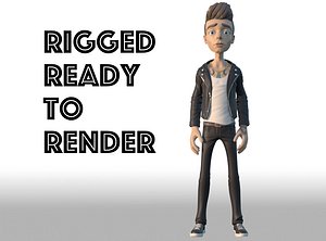 cool dude 3D model
