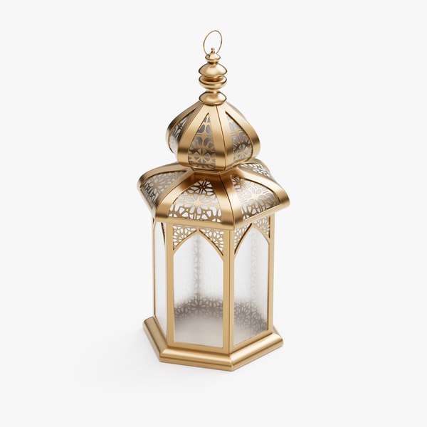 Islamic Ramadan Lantern PBR 3D