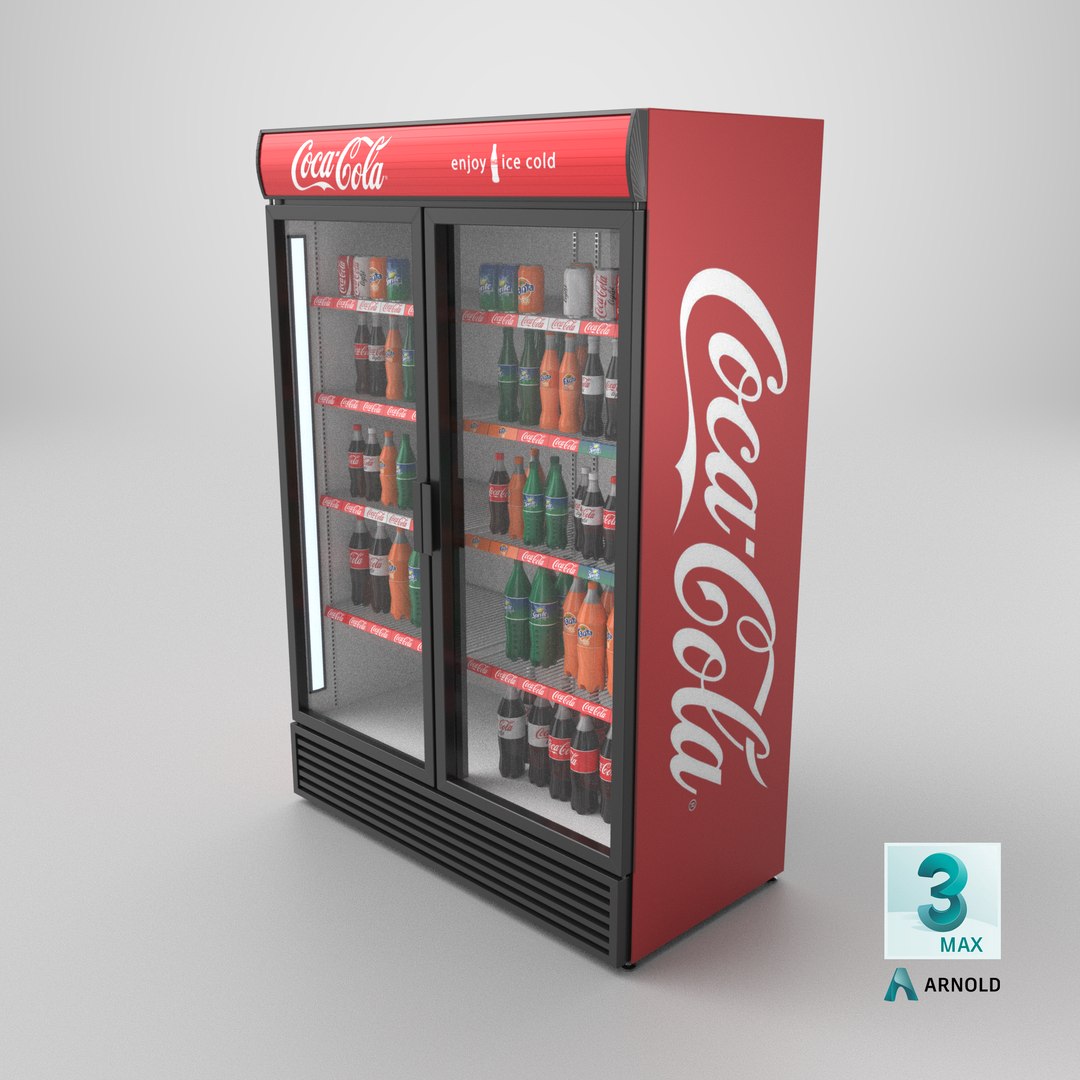 Coca-Cola Commercial Fridge 3D model https://p.turbosquid.com/ts-thumb/74/SGxmkl/EF/stemcell_max_arnold_render/png/1786948948/1920x1080/fit_q87/b594a54fe661aeae2e992848abddd0cf66928308/stemcell_max_arnold_render.jpg