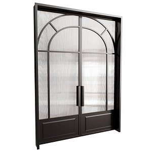 Glass door 3D model