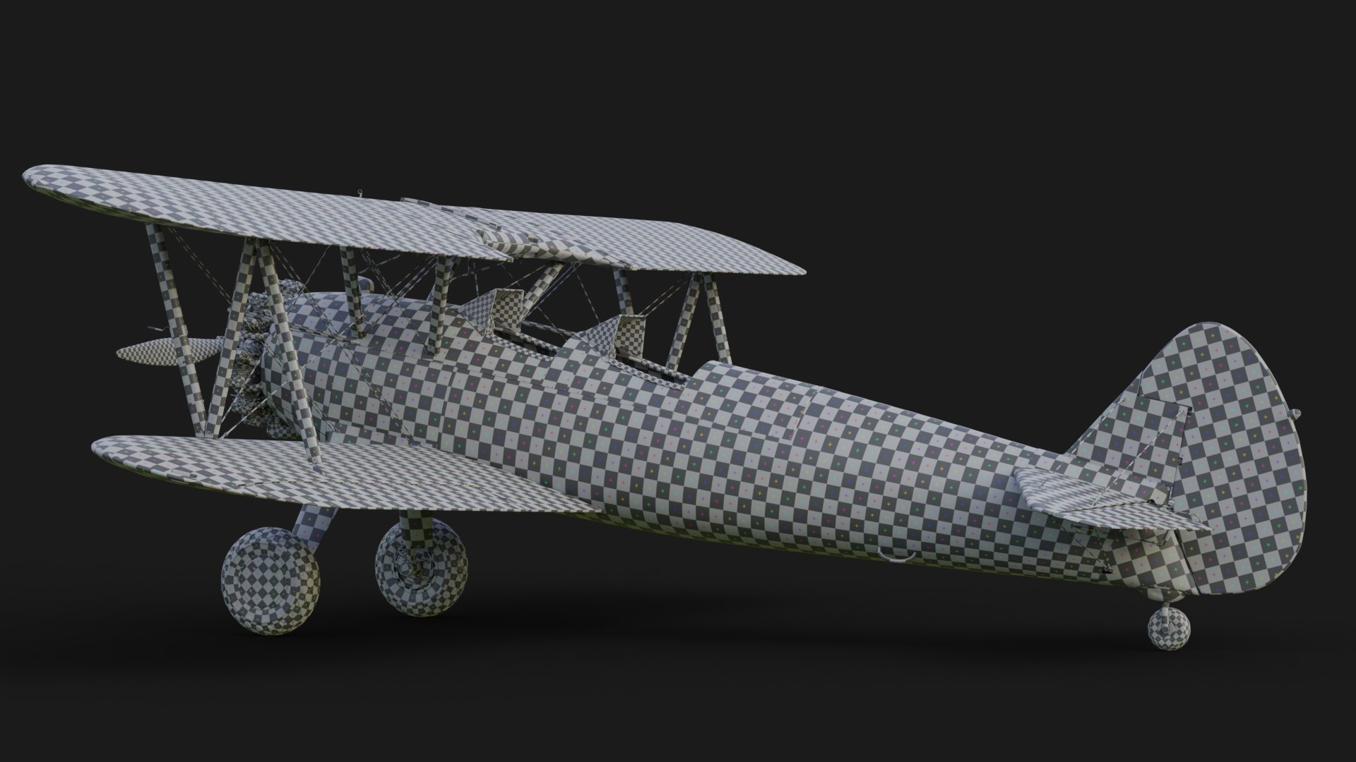 Boeing Stearman 3D model - TurboSquid 2068476