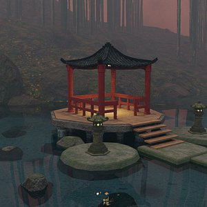 temple on the water