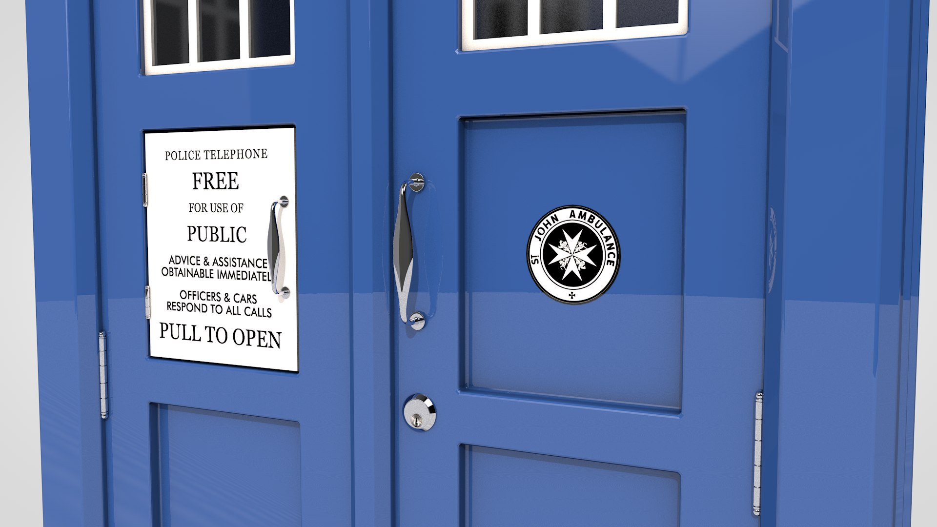 Dr Tardis 3D - TurboSquid 1309181