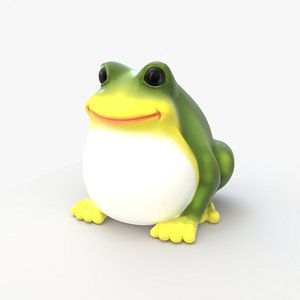 big frog 3D model