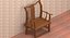 old rocking chair 3D