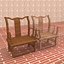 old rocking chair 3D