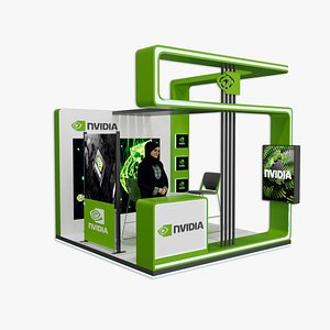 3D 3x3 Meter NVIDIA model