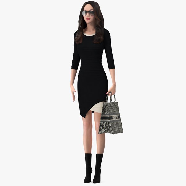 ladywithdiorecruandbluetotebag3dsmodel000.jpg