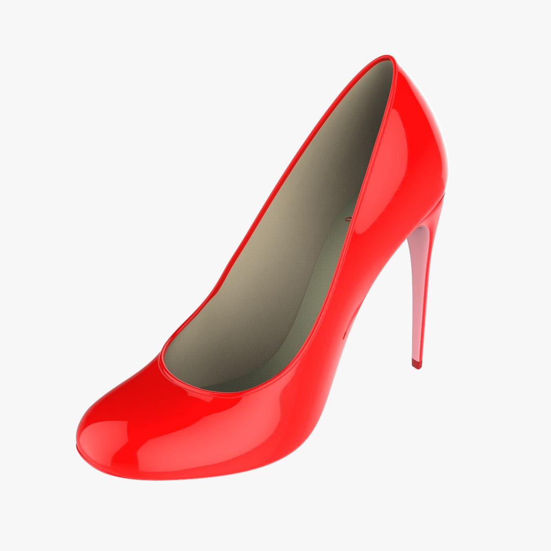 3D model heel shoe woman | 1144956 | TurboSquid