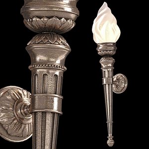 Ombres et Facettes torche louis wall light