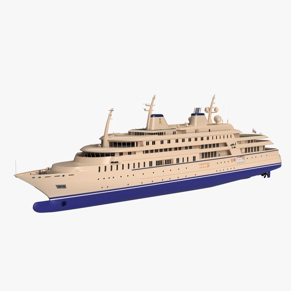 3D Al Said Superyacht model