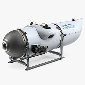 3D OceanGate Titan Submarine New model