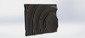 3D Parametric Wall O model