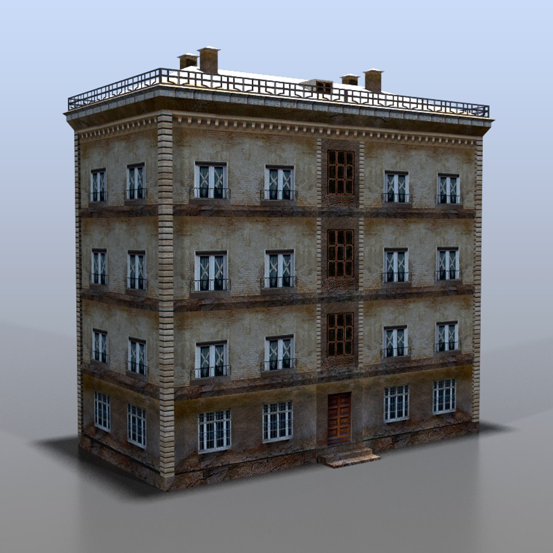 House Russia 3d Model