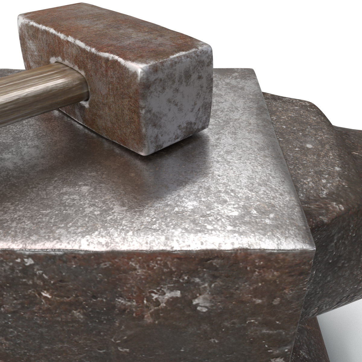 anvil sledgehammer 3d 3ds