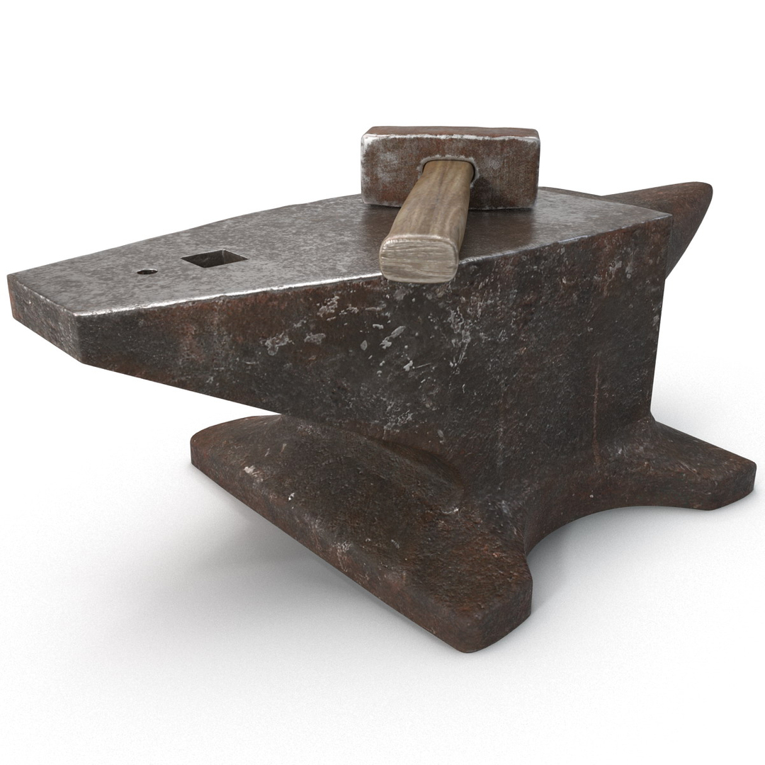 anvil sledgehammer 3d 3ds