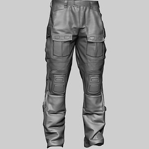 combat pant 3D model