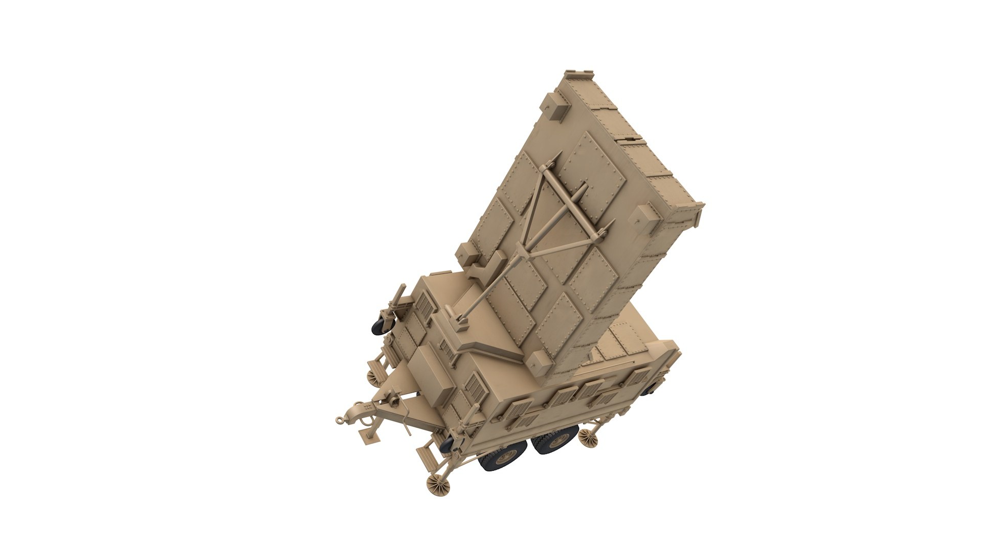 AN TPQ-37 Firefinder Radar 3D - TurboSquid 2425884