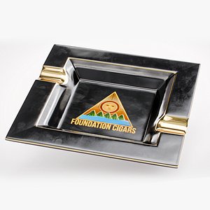 3D Cigar Ashtray Foundation Cigars Branded Tobacco Accessory