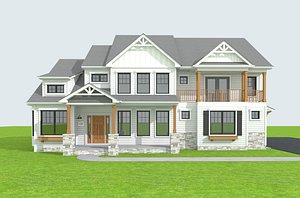 house real estate 3D model