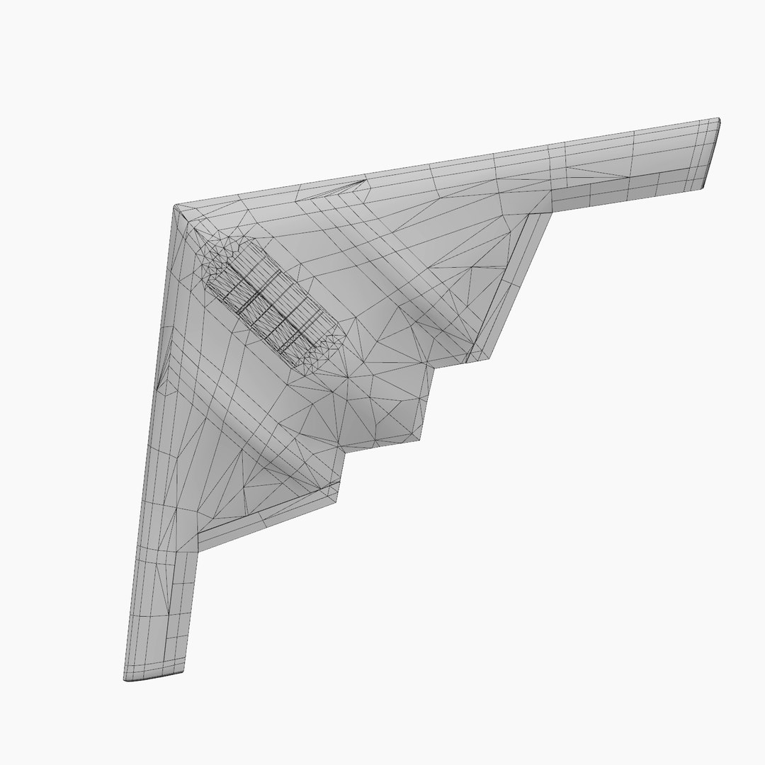 Northrop B-2 Spirit Stealth Bomber 3d Model