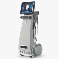 High Intensity Ultrasound Skin Lifting Machine White