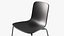 Hal Tube Stackable Chair Black - Modern PBR Interior Chair