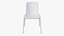 Hal Tube Stackable Chair Black - Modern PBR Interior Chair