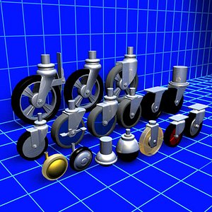 Caster and Wheels Collection 01