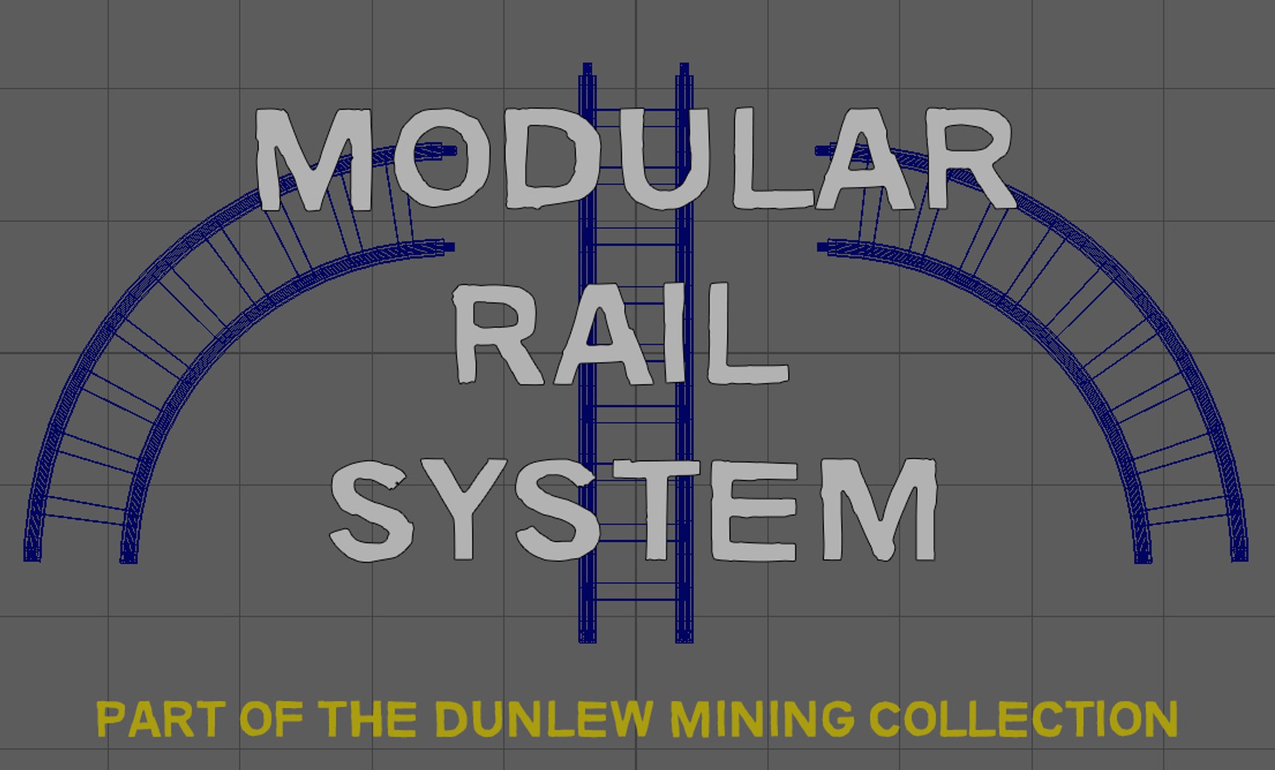 3D Modular Rail Model - TurboSquid 1640556