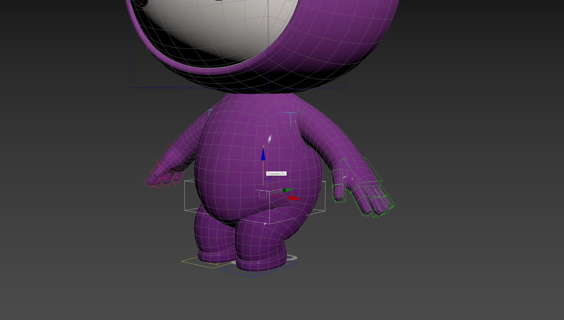 Character251 Rigged Mascot 3D Model - TurboSquid 2113197