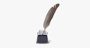 Quill and Inkpot