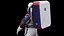 extravehicular xemu nasa spacesuits 3D model