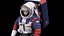 extravehicular xemu nasa spacesuits 3D model
